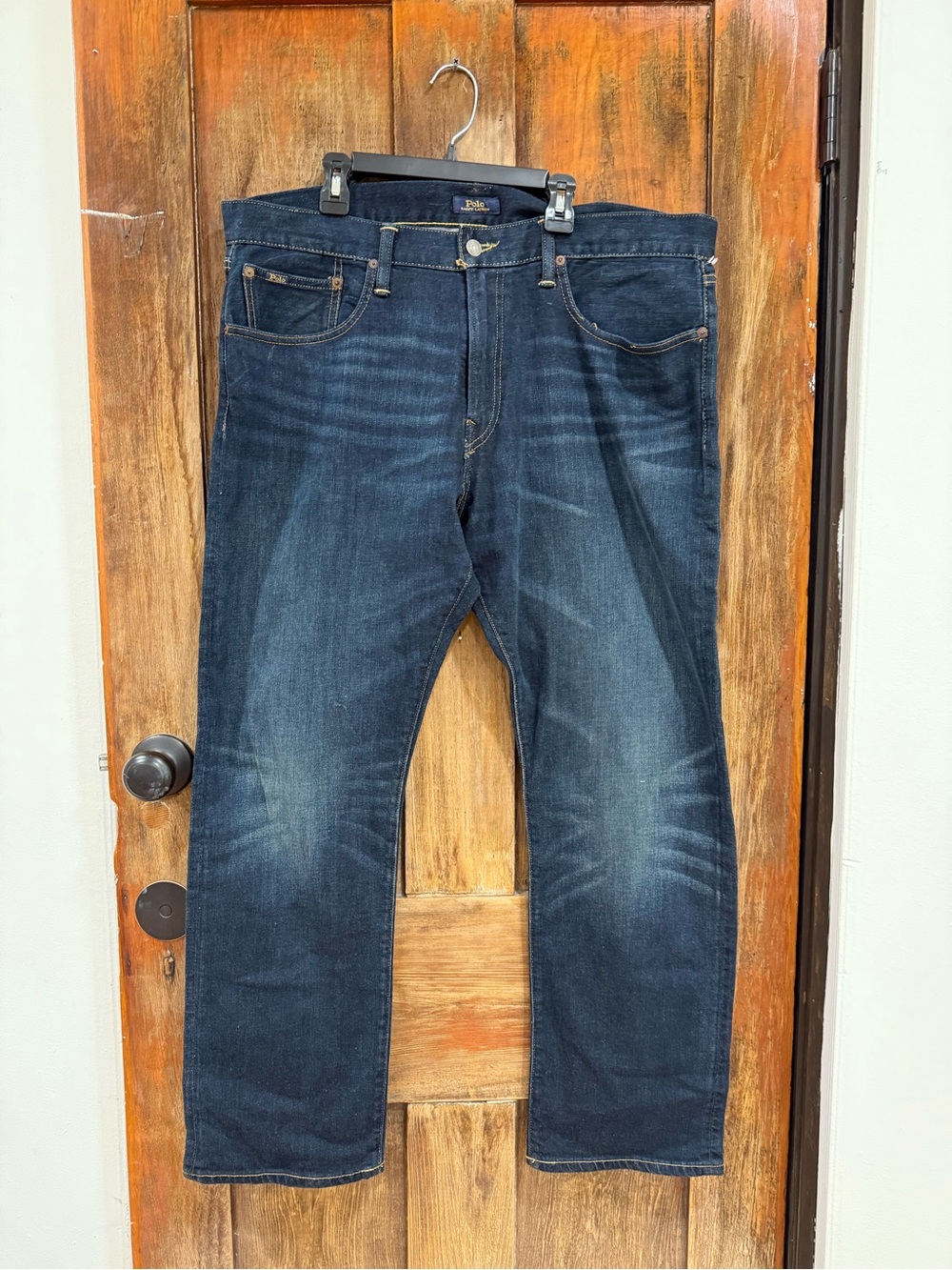 Ralph Lauren Men's Dark Indigo Relaxed Jeans